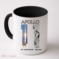 Apollo 11 50th Anniversary Design Coffee Mug thumb 0