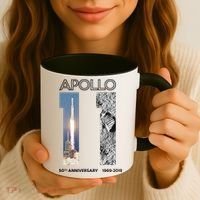 Apollo 11 50th Anniversary Design Coffee Mug thumb 3