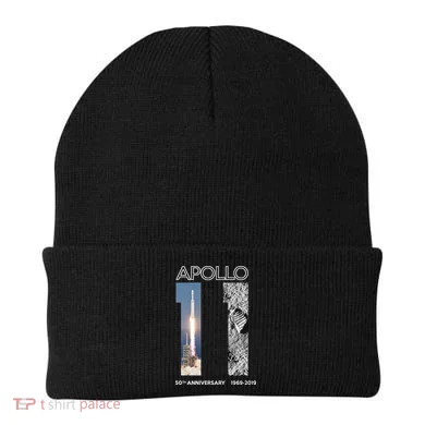 Apollo 11 50th Anniversary Design Beanie