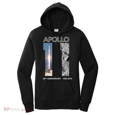 Apollo 11 50th Anniversary Design Women's Hoodie