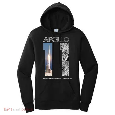 Apollo 11 50th Anniversary Design Women's Hoodie