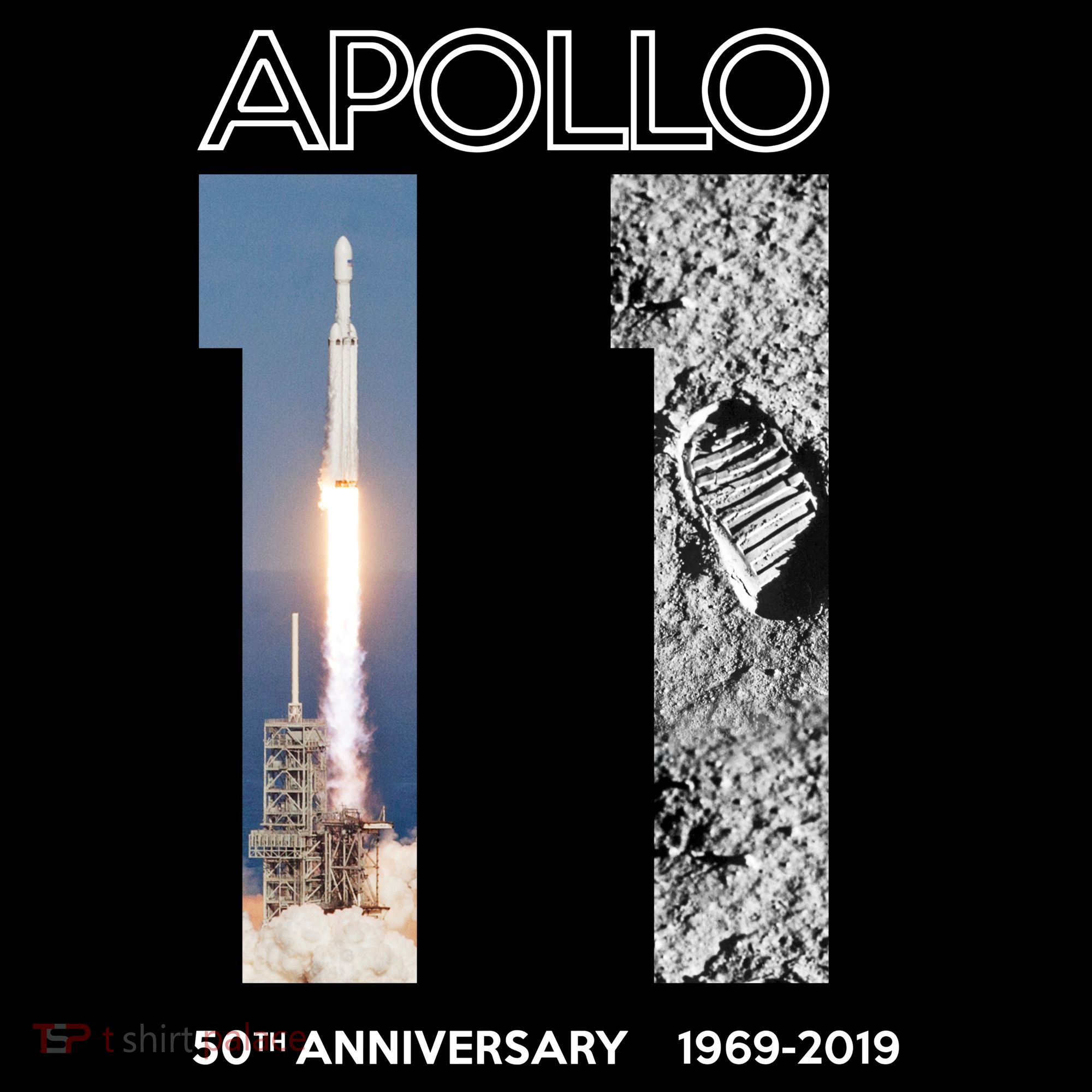 Apollo 11 50th Anniversary Design Women's Hoodie
