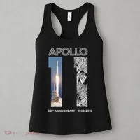 Apollo 11 50th Anniversary Design Women's Tank Top thumb 3
