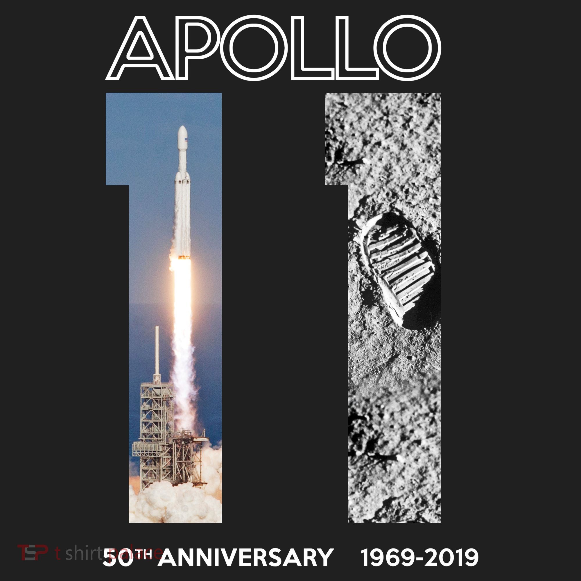 Apollo 11 50th Anniversary Design Hat