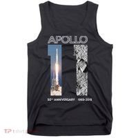 Apollo 11 50th Anniversary Design Tank Top thumb 0