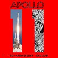 Apollo 11 50th Anniversary Design Santa Hat thumb 1