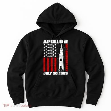 Apollo 11 50th Anniversary Flag Hoodie