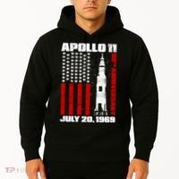 Apollo 11 50th Anniversary Flag Hoodie thumb 2