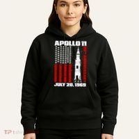Apollo 11 50th Anniversary Flag Hoodie thumb 5