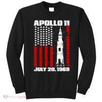 Apollo 11 50th Anniversary Flag Sweatshirt thumb 0