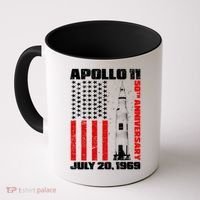Apollo 11 50th Anniversary Flag Coffee Mug thumb 0