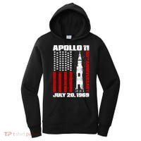 Apollo 11 50th Anniversary Flag Women's Hoodie thumb 0