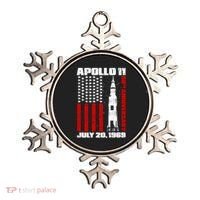 Apollo 11 50th Anniversary Flag Ornament thumb 0
