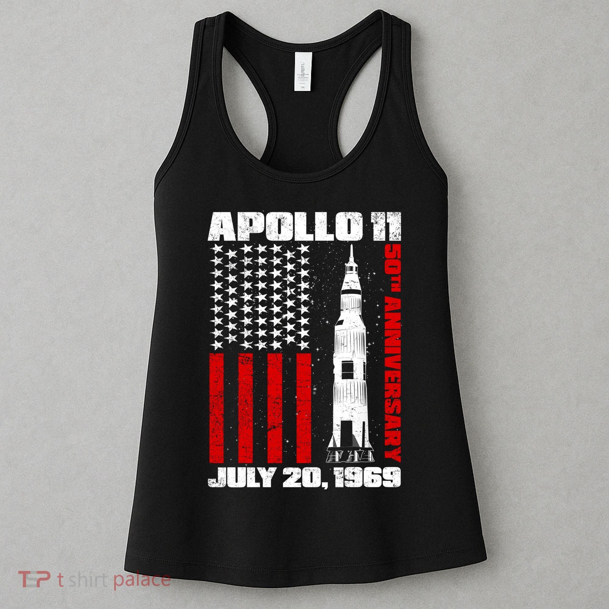 Apollo 11 50th Anniversary Flag Women's Tank Top