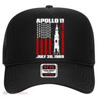 Apollo 11 50th Anniversary Flag Hat thumb 0