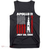 Apollo 11 50th Anniversary Flag Tank Top thumb 0