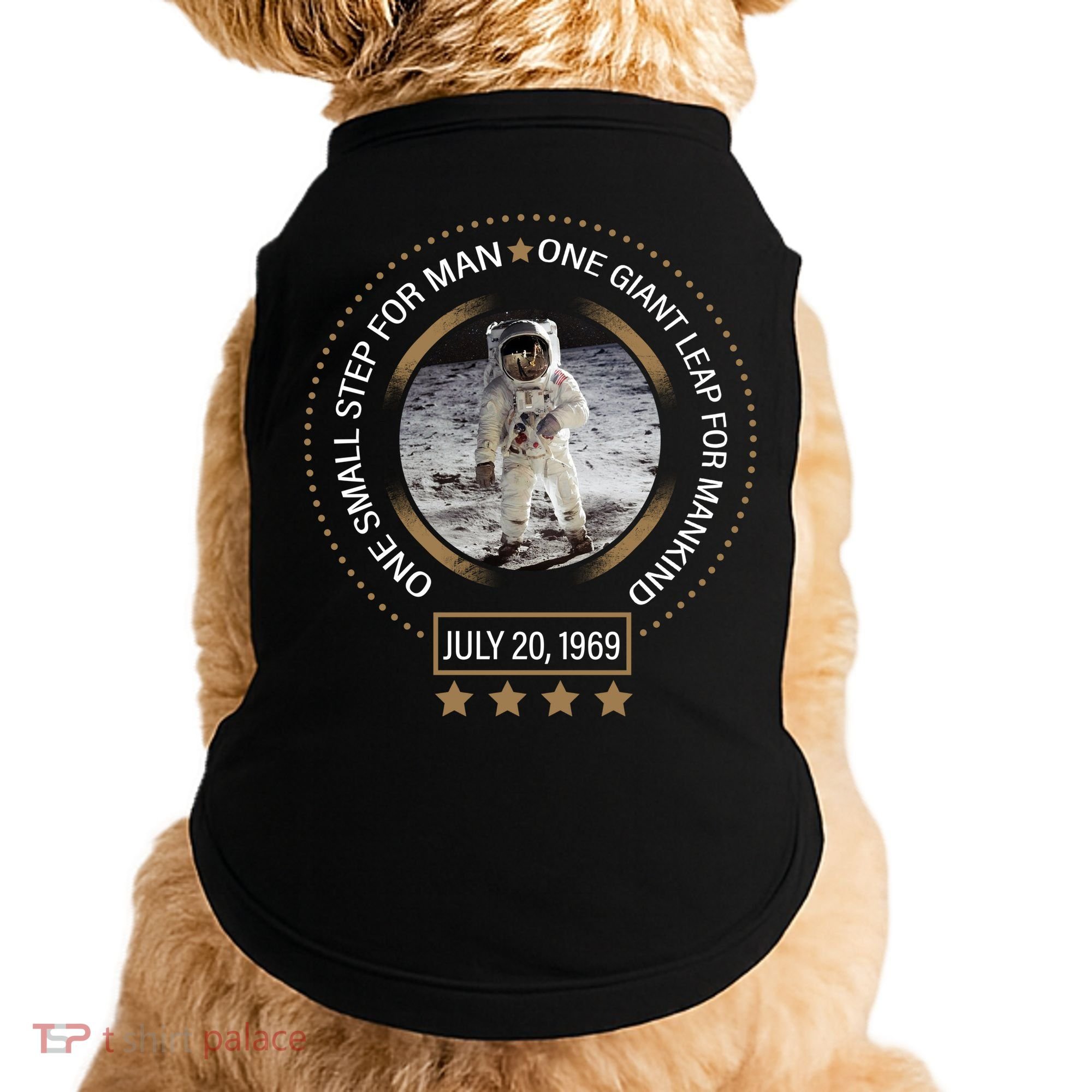 Apollo 11 50th Anniversary Moon Landing 1969-2019 Doggie Tank