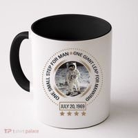 Apollo 11 50th Anniversary Moon Landing 1969-2019 Coffee Mug thumb 0