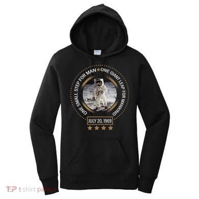 Apollo 11 50th Anniversary Moon Landing 1969-2019 Women's Hoodie