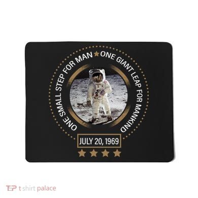Apollo 11 50th Anniversary Moon Landing 1969-2019 Mousepad