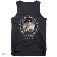 Apollo 11 50th Anniversary Moon Landing 1969-2019 Tank Top thumb 0