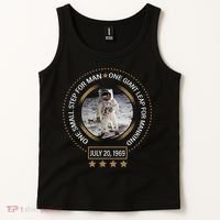 Apollo 11 50th Anniversary Moon Landing 1969-2019 Tank Top thumb 2
