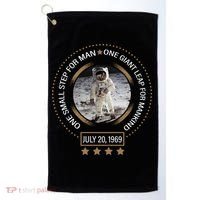 Apollo 11 50th Anniversary Moon Landing 1969-2019 Golf Towel thumb 0