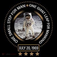 Apollo 11 50th Anniversary Moon Landing 1969-2019 Visor thumb 3