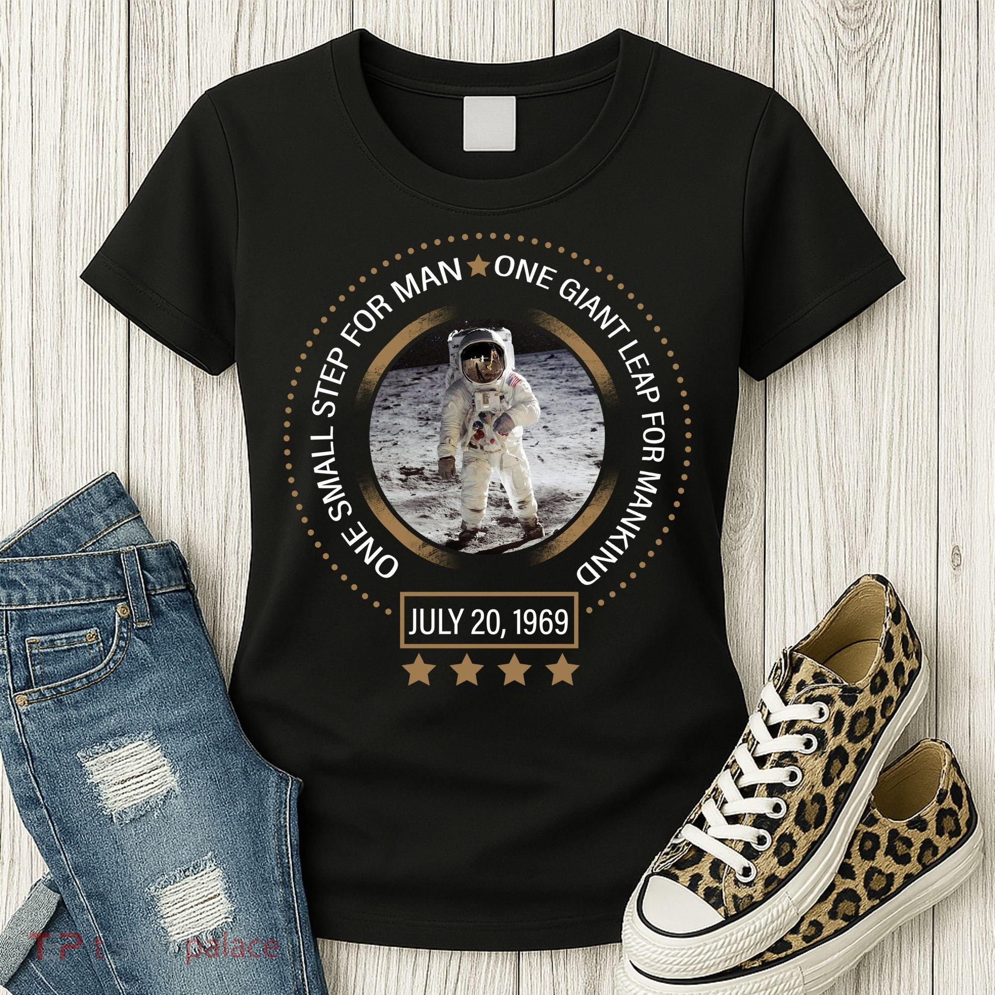 Apollo 11 50th Anniversary Moon Landing 1969-2019 Women's T-Shirt