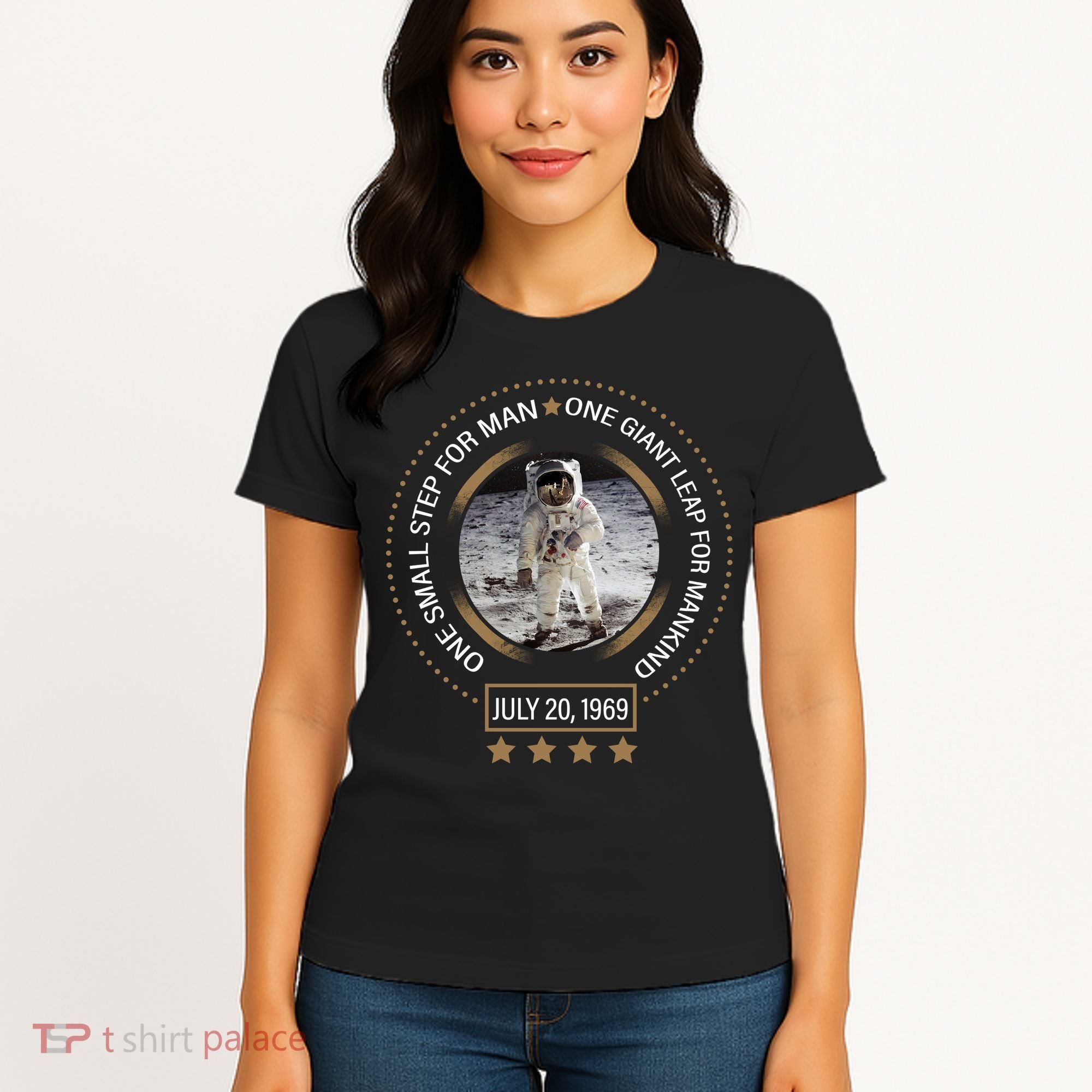 Apollo 11 50th Anniversary Moon Landing 1969-2019 Women's T-Shirt