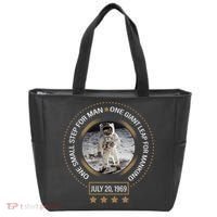 Apollo 11 50th Anniversary Moon Landing 1969-2019 Tote Bag thumb 0