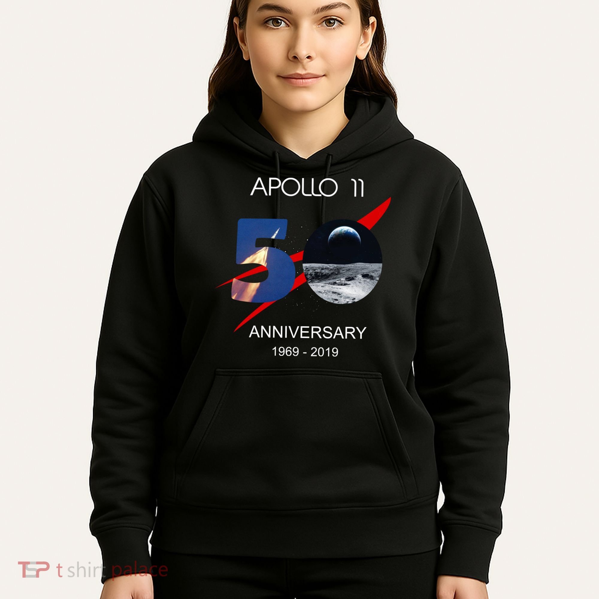 Apollo 11 50th Anniversary Moon Landing July 20 1969 Hoodie