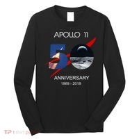 Apollo 11 50th Anniversary Moon Landing July 20 1969 Long Sleeve Shirt thumb 0