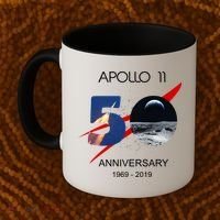 Apollo 11 50th Anniversary Moon Landing July 20 1969 Coffee Mug thumb 2