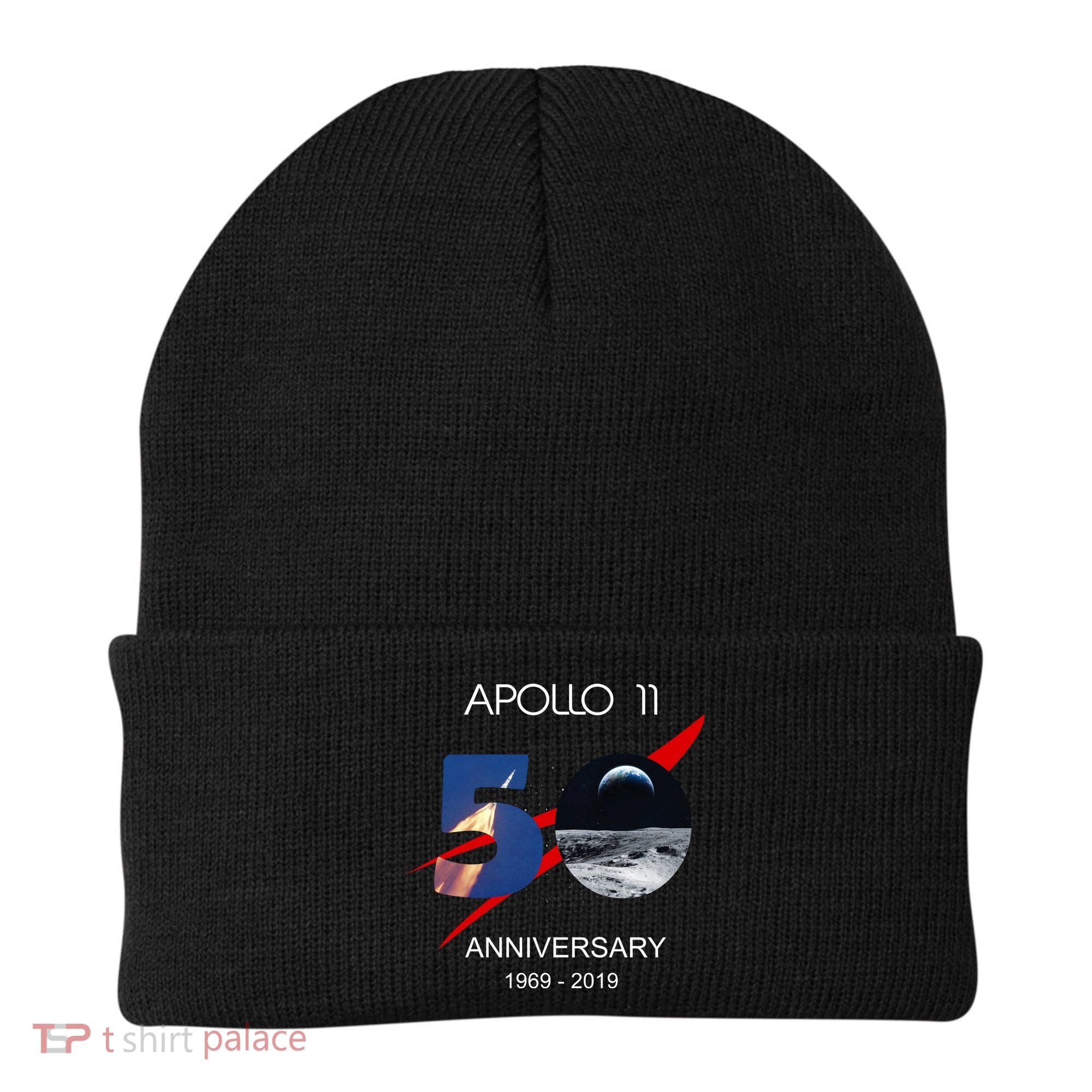 Apollo 11 50th Anniversary Moon Landing July 20 1969 Beanie