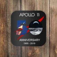 Apollo 11 50th Anniversary Moon Landing July 20 1969 Coaster thumb 0