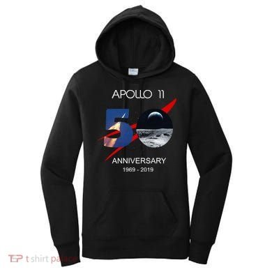 Apollo 11 50th Anniversary Moon Landing July 20 1969 Women's Hoodie