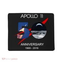 Apollo 11 50th Anniversary Moon Landing July 20 1969 Mousepad thumb 0