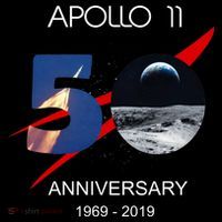 Apollo 11 50th Anniversary Moon Landing July 20 1969 Mousepad thumb 1