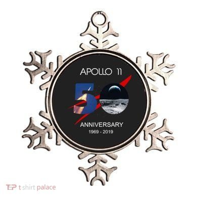 Apollo 11 50th Anniversary Moon Landing July 20 1969 Ornament