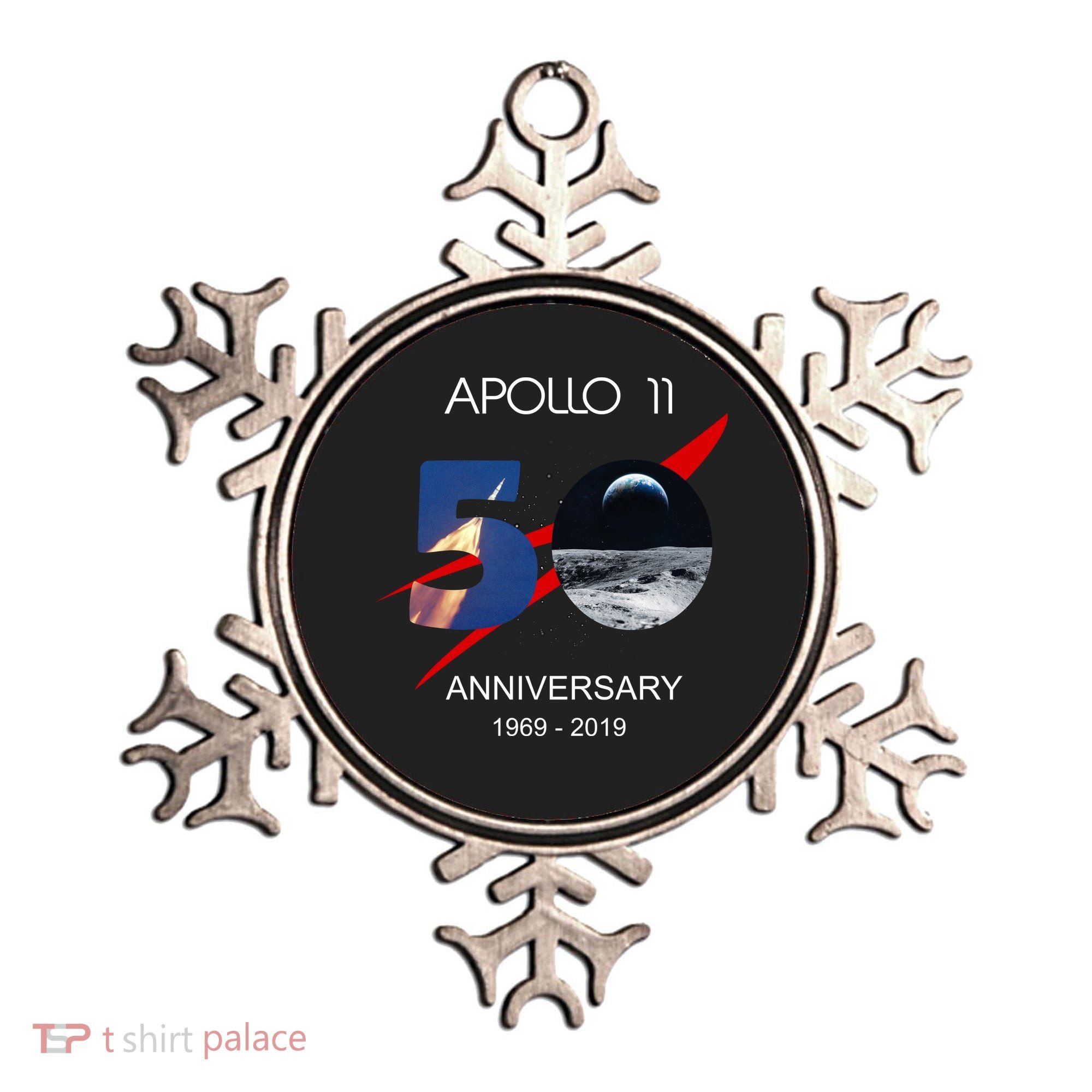 Apollo 11 50th Anniversary Moon Landing July 20 1969 Ornament
