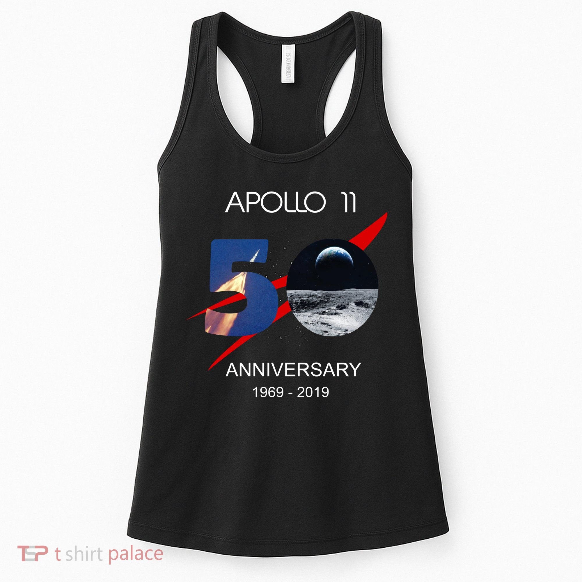 Apollo 11 50th Anniversary Moon Landing July 20 1969 Women's Tank Top