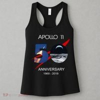 Apollo 11 50th Anniversary Moon Landing July 20 1969 Women's Tank Top thumb 3
