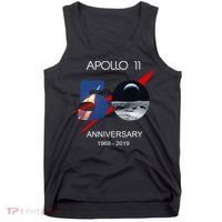 Apollo 11 50th Anniversary Moon Landing July 20 1969 Tank Top thumb 0