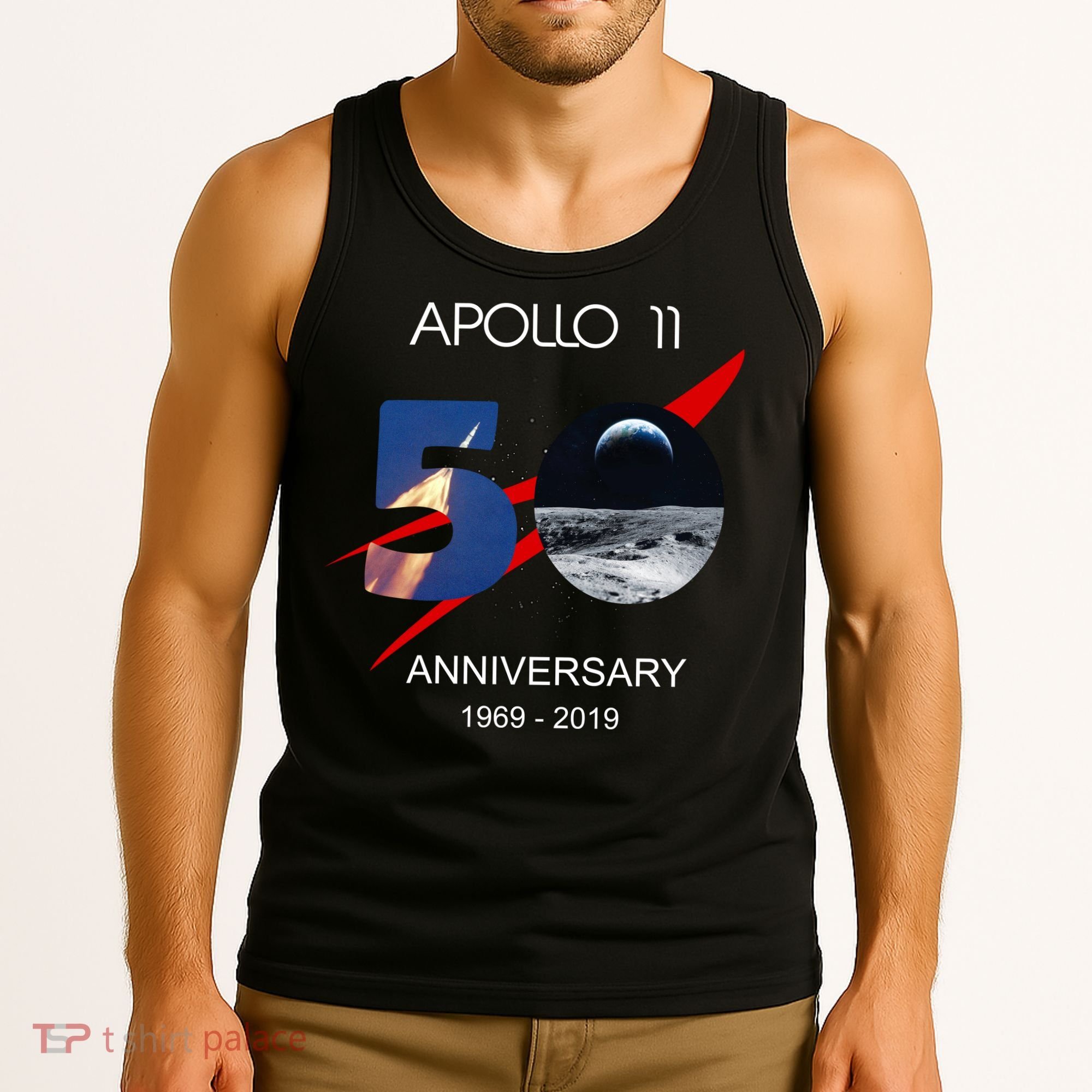 Apollo 11 50th Anniversary Moon Landing July 20 1969 Tank Top
