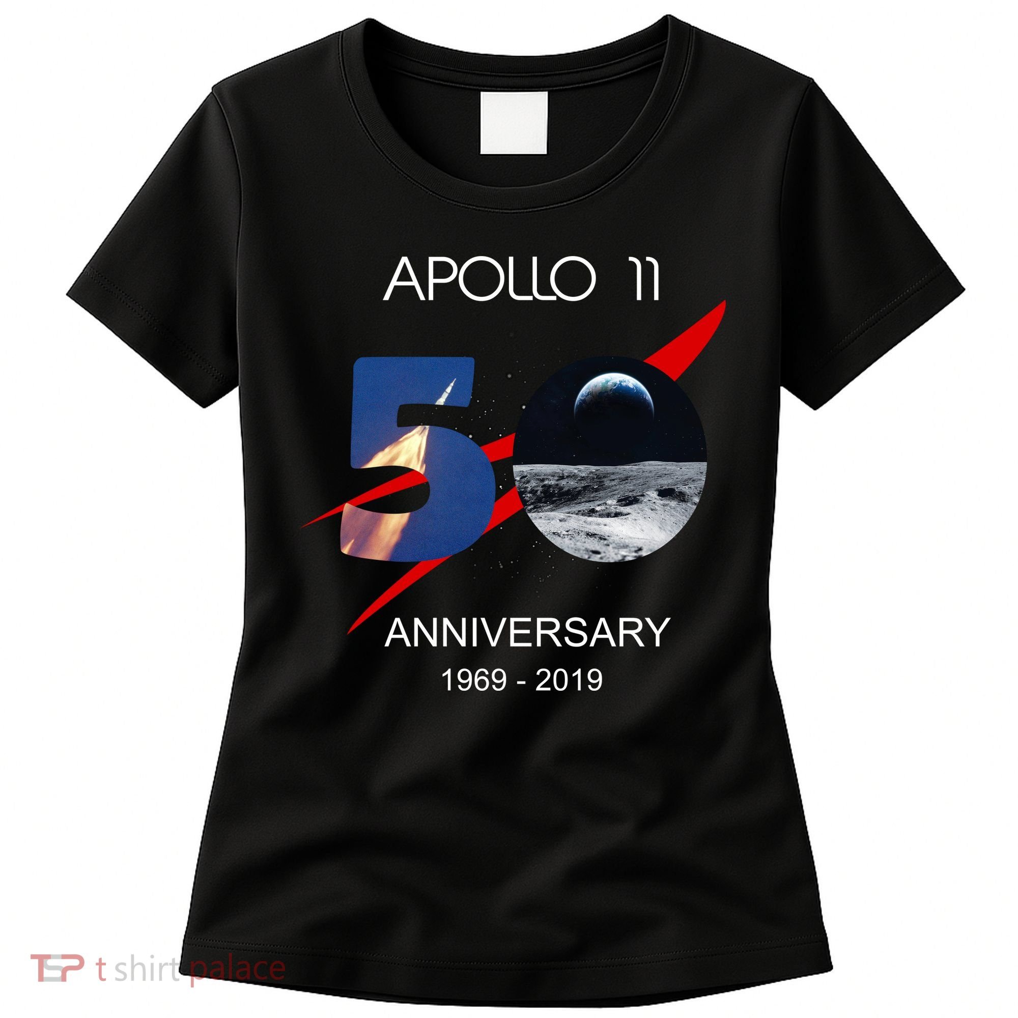 Apollo 11 50th Anniversary Moon Landing July 20 1969 Women's T-Shirt