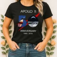 Apollo 11 50th Anniversary Moon Landing July 20 1969 Women's T-Shirt thumb 2