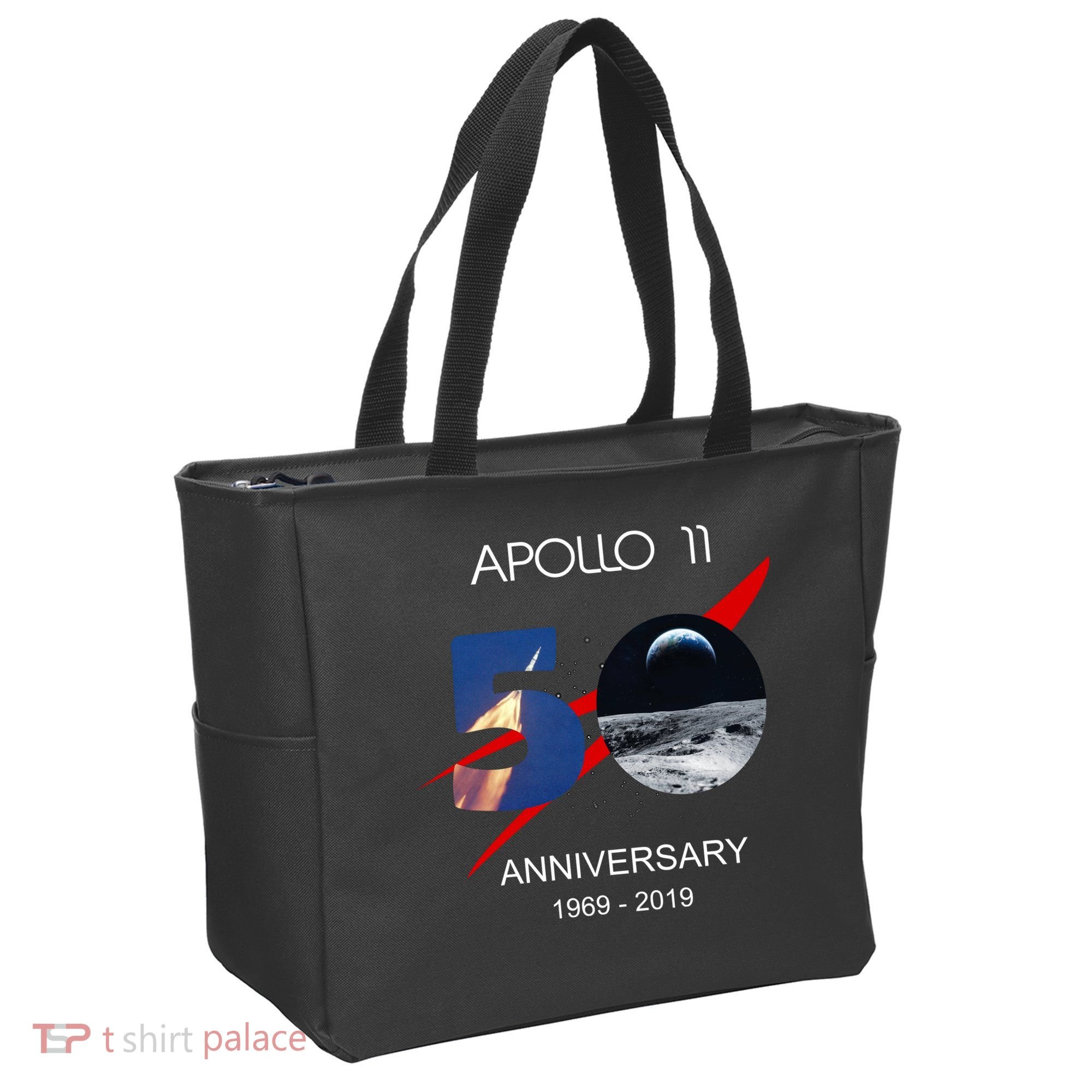 Apollo 11 50th Anniversary Moon Landing July 20 1969 Tote Bag