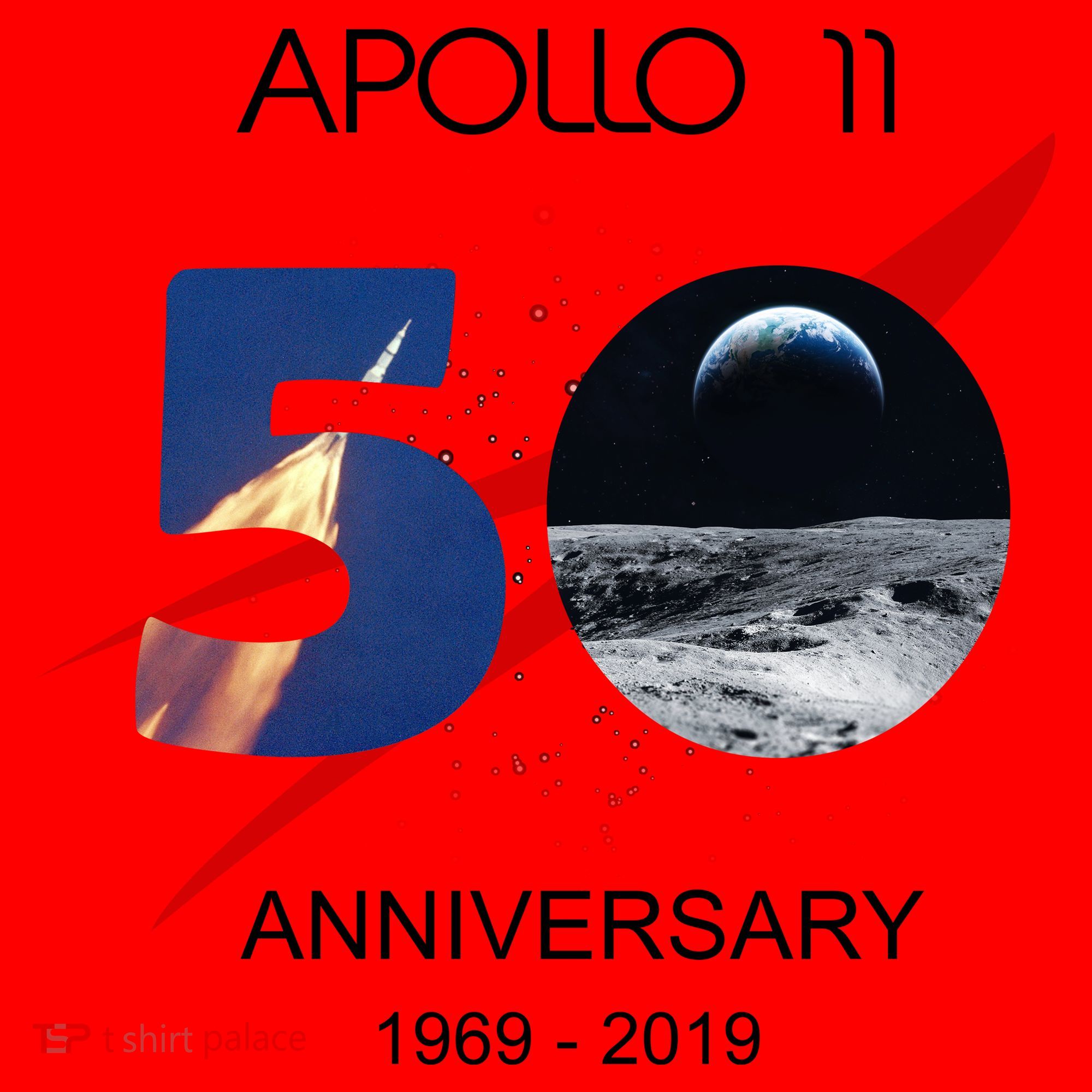 Apollo 11 50th Anniversary Moon Landing July 20 1969 Santa Hat
