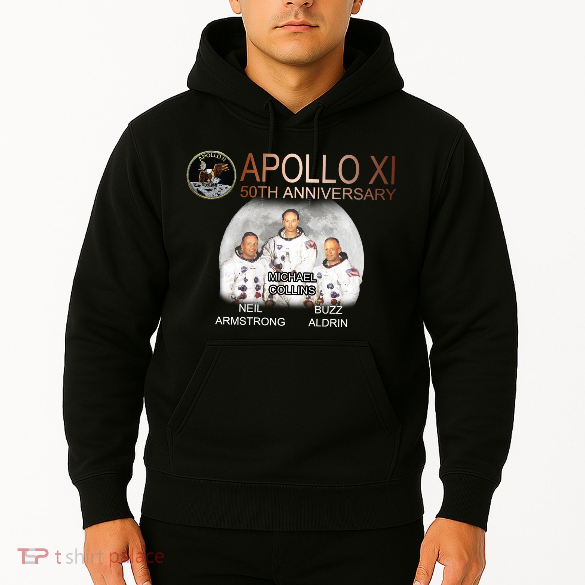 APOLLO 11 Astronauts 50th Anniversary  Hoodie